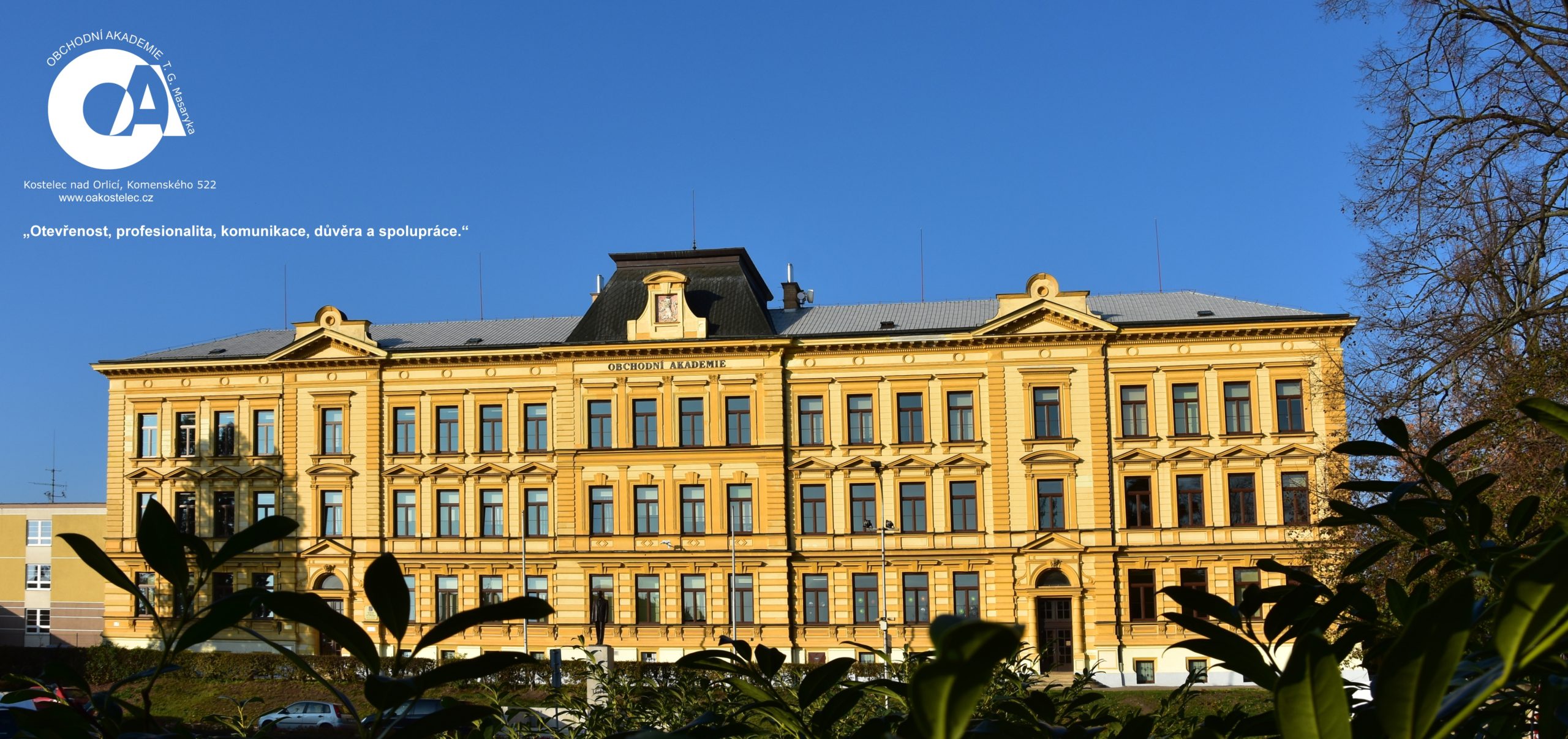 OA TGM Kostelec nad Orlicí - s textem