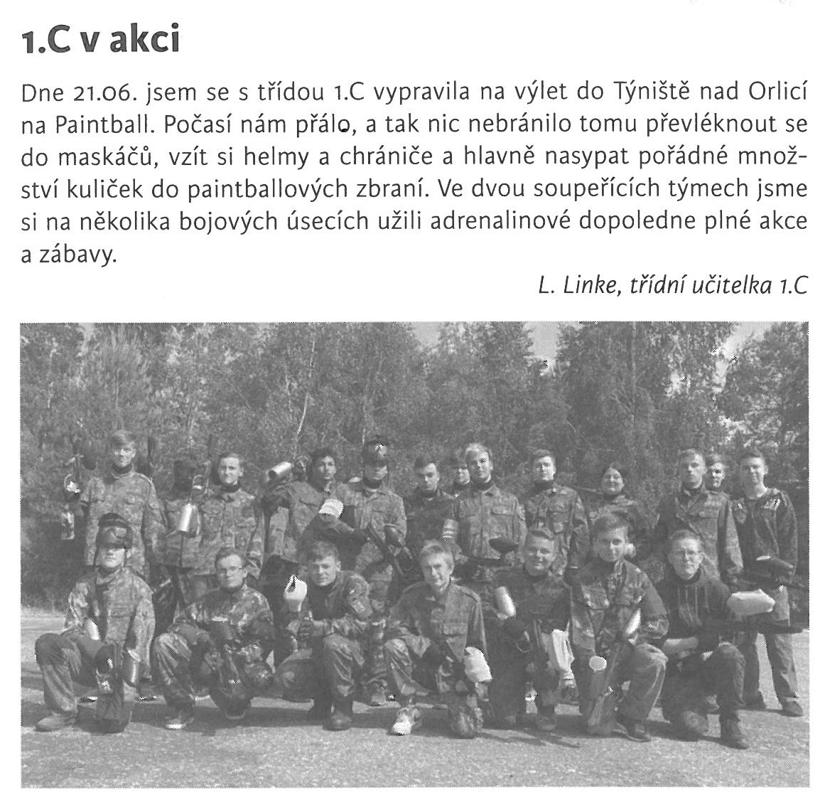 výlet 1.C-zpravodaj