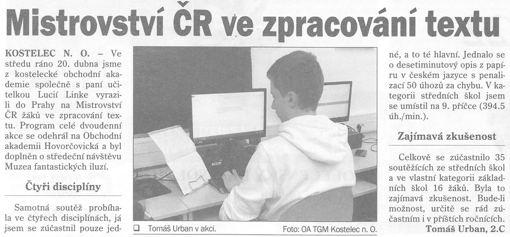 celostátní finále MČR v ZPD