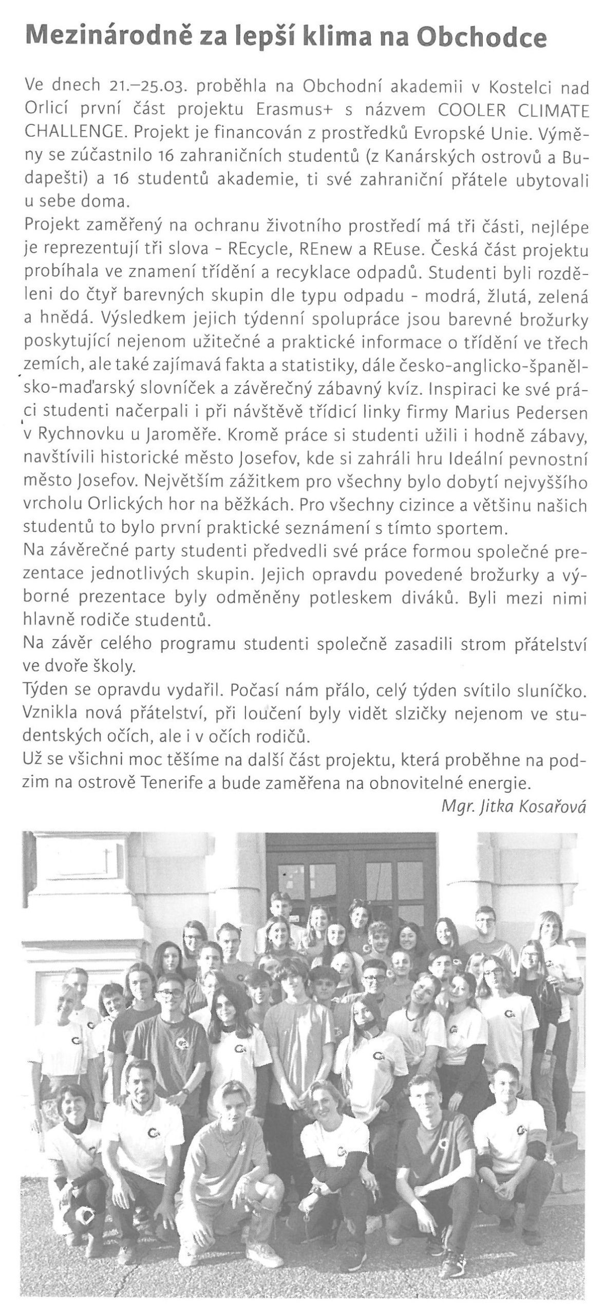 článek z novin - CCC
