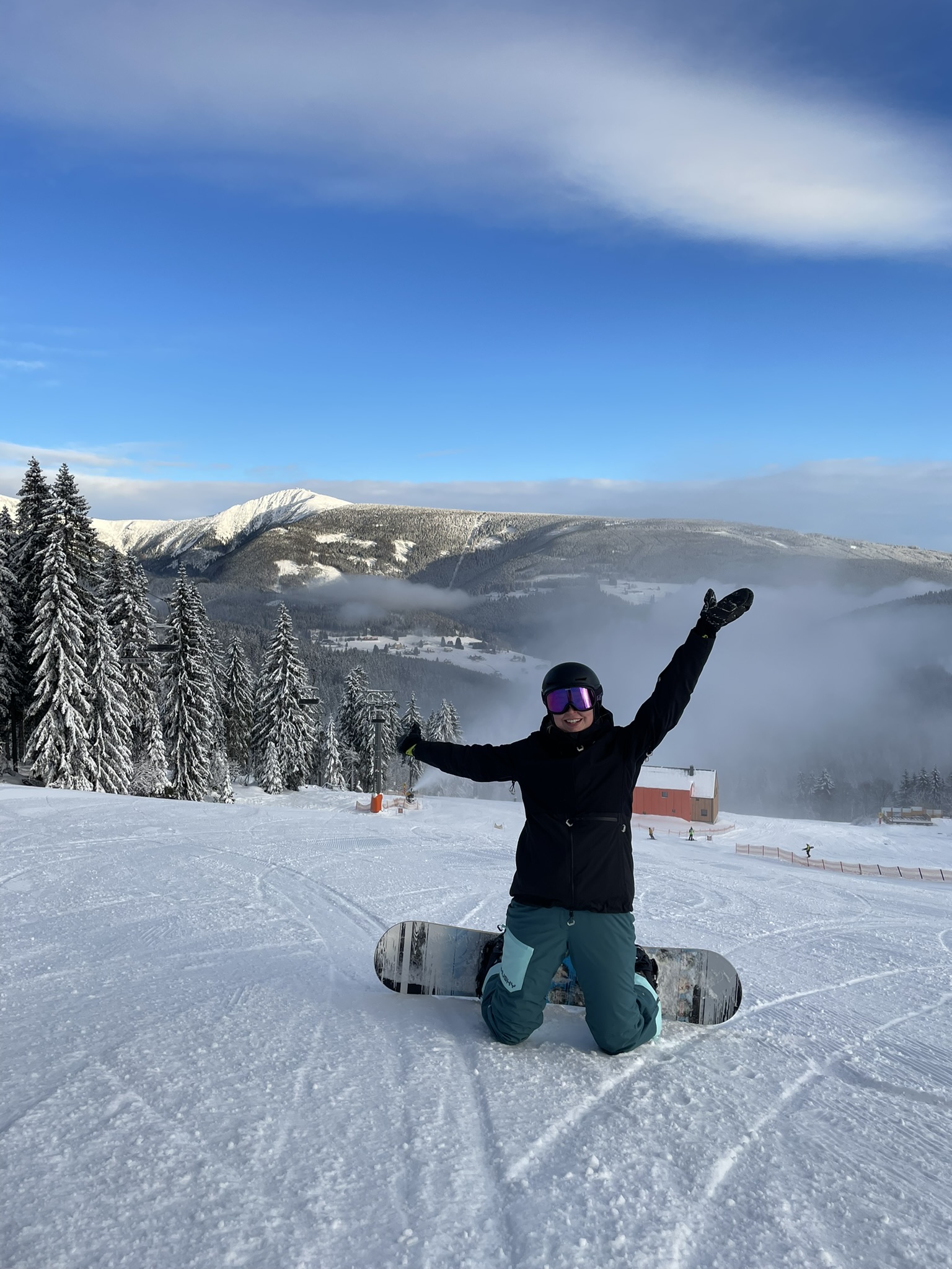 Kamča snowboard